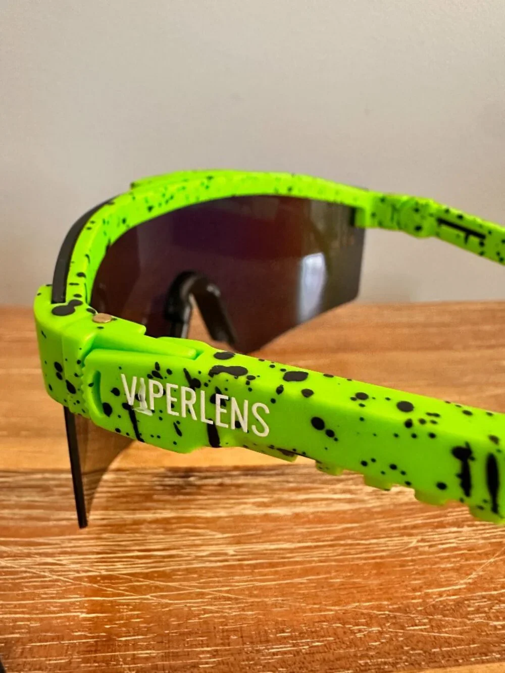 ViperLens Sports Sunglasses, UV400 Protection, Neon Green